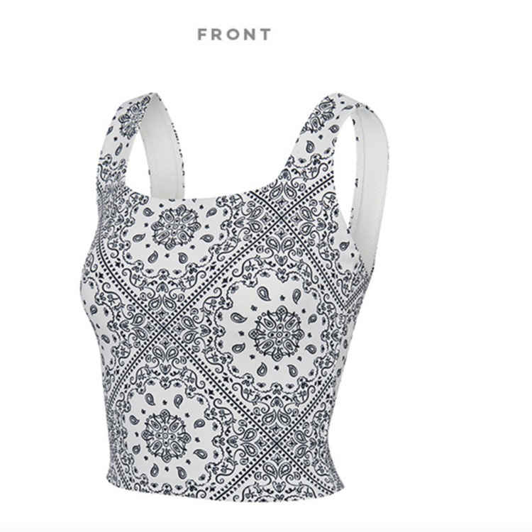 LAVA　SUKALA　グレー花柄 ヨガウェア セット 花柄ヨガウェアセット Mサイズ 3way lava せぱ SUKALAダブルエアー