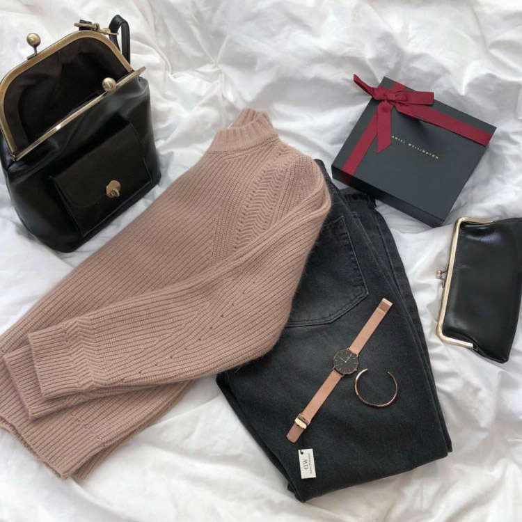 レトロな がま口バッグ