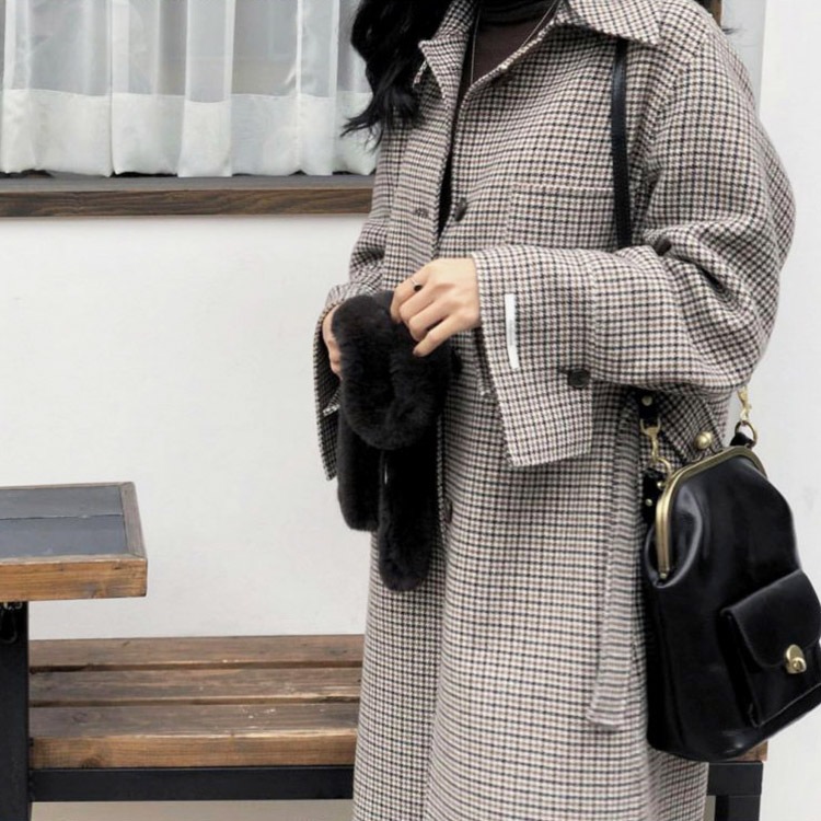 レトロな がま口バッグ