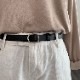 Dバックル シンプル 細ベルト