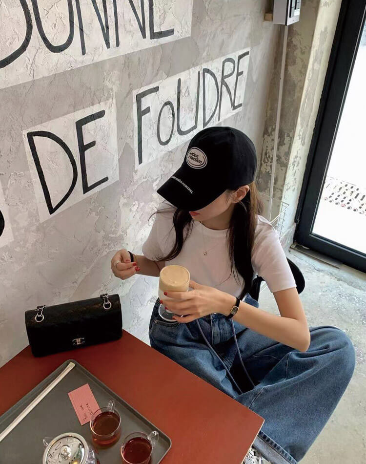 オーバーサイズ デニム ワイドパンツ カーゴパンツ