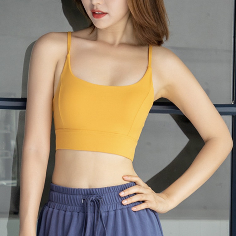 バックコンシャス リボンデザイン ヨガ ブラトップ