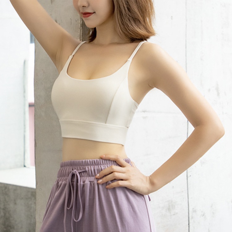 バックコンシャス リボンデザイン ヨガ ブラトップ