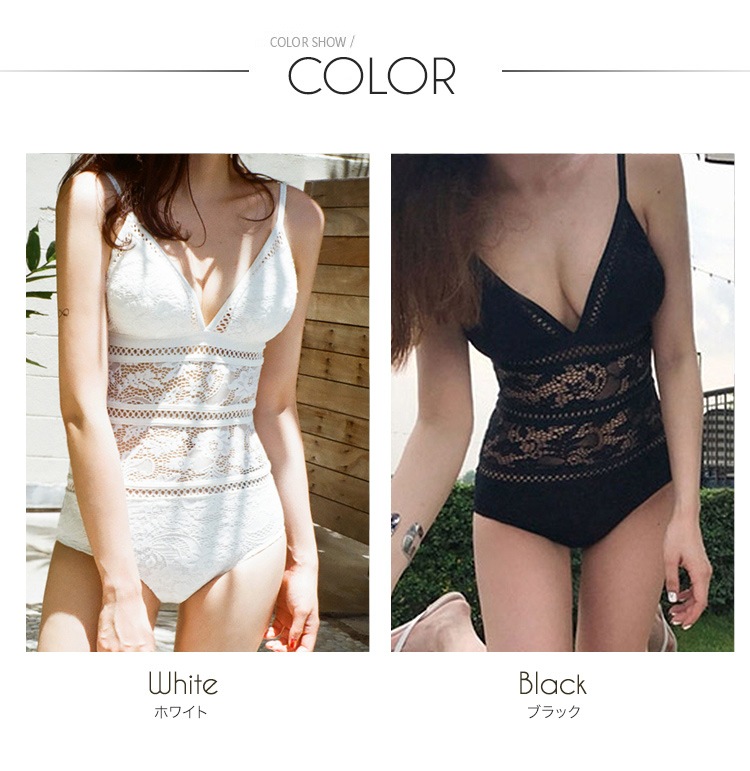 セクシーな背中見せウエストライン ワンピース ビキニ