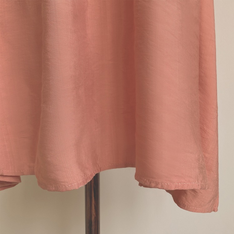 ガーリー 7分袖フリルワンピース