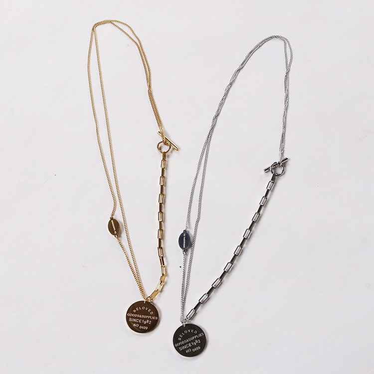 2WAY コイン チェーン ネックレス