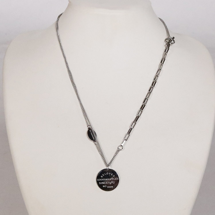 新品♡M.U.L.♡A132♡コインチェーン ネックレス48♡男女兼用