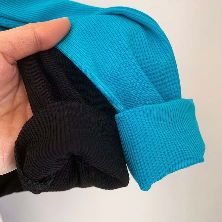 薄手 長袖 ハイネック Tシャツ トップス