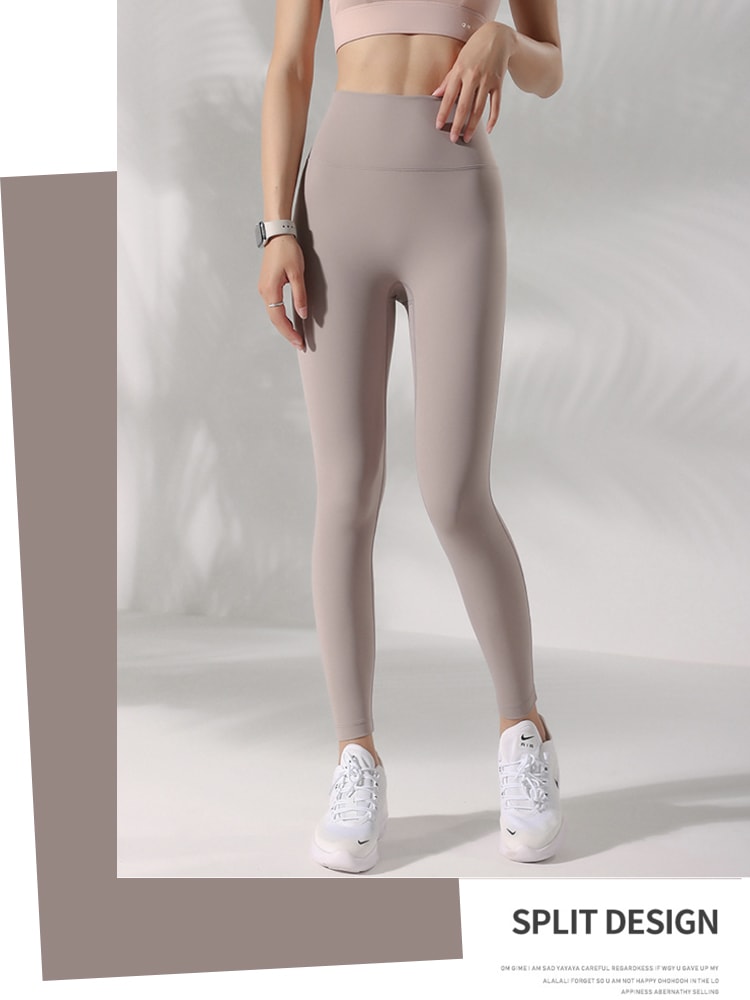 バッククロス ハイウエスト ヨガパンツ ヨガウェア