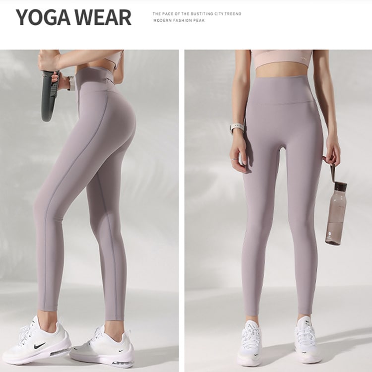 バッククロス ハイウエスト ヨガパンツ ヨガウェア