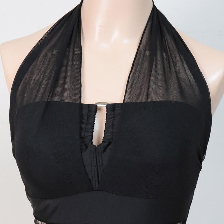 3WAY レース切り換え チューブトップ モノキニ 水着