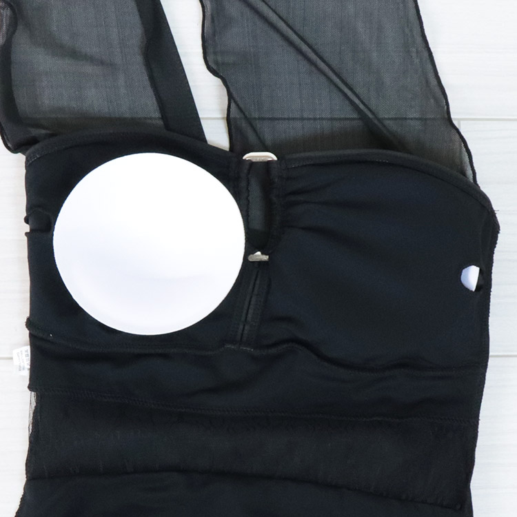 3WAY レース切り換え チューブトップ モノキニ 水着