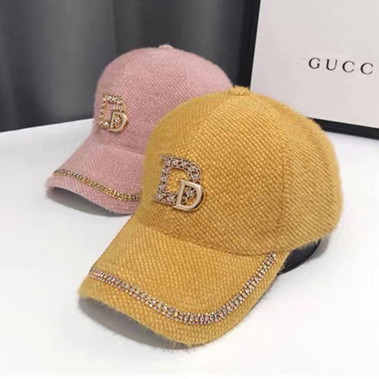 ビジューモチーフ キャップ レディース 韓国 帽子