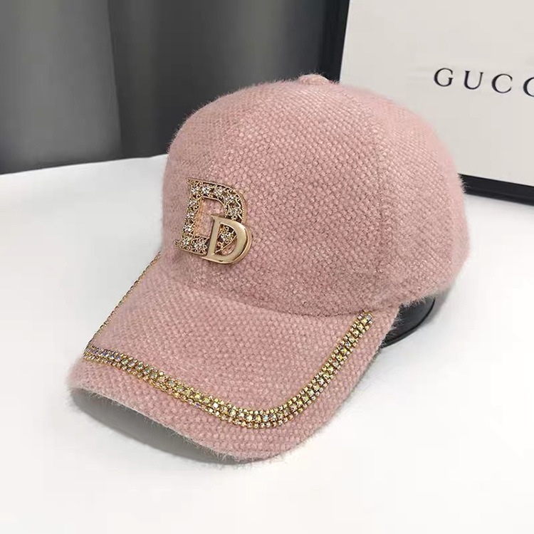 ビジューモチーフ キャップ レディース 韓国 帽子