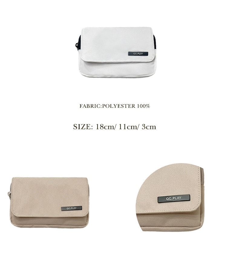 ベルト付き 収納 ウエストポーチ 韓国ゴルフウェア