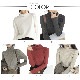 ゆったり ハイネック シンプル ニット トップス