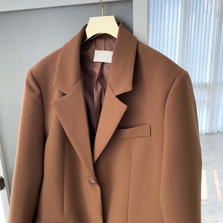 モダン ベーシック チェスター ロングコート