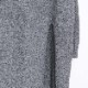 ロング丈 あったかニット スリット ワンピース
