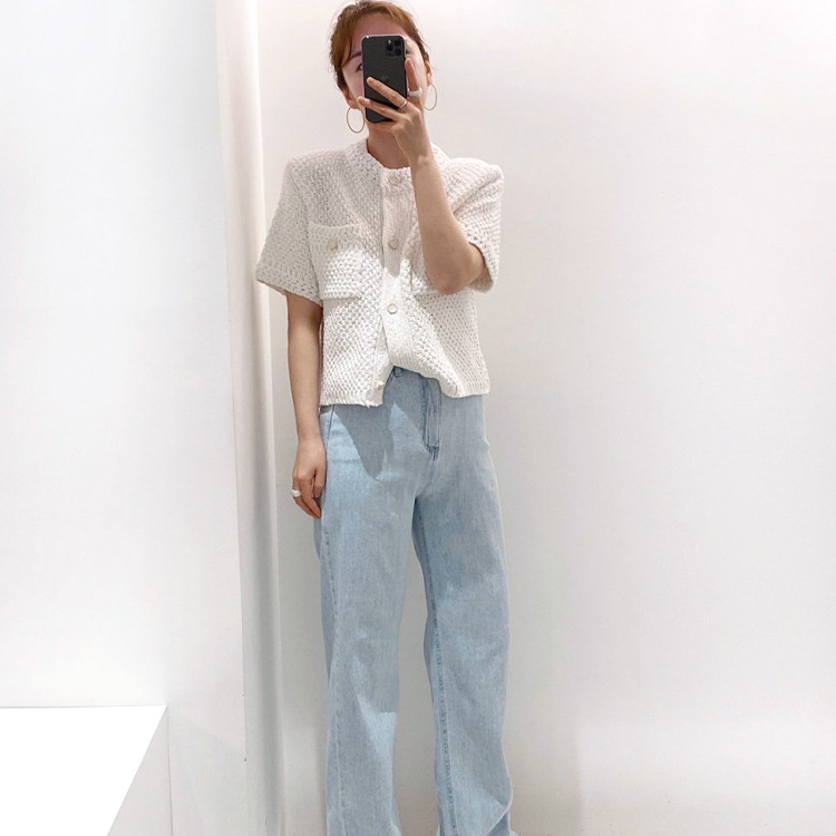 エムズグレイシー　半袖ニット　サマーカーディガン エムズグレイシー 半袖ニット サマーカーディガン サマーニット