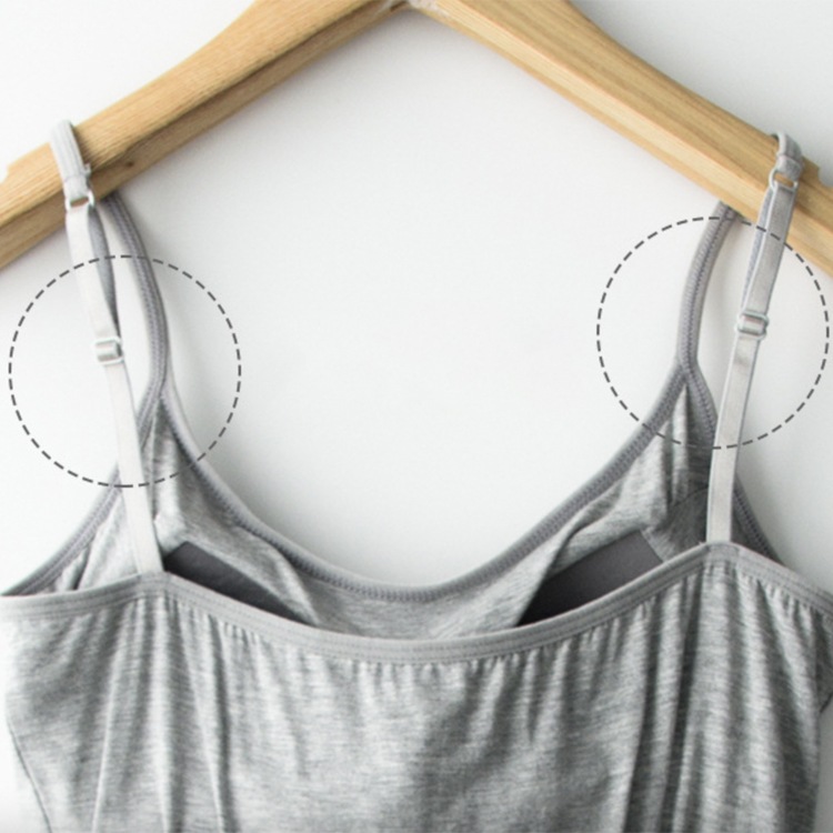 てろんと感 ノンワイヤー カップ付き インナー キャミソール