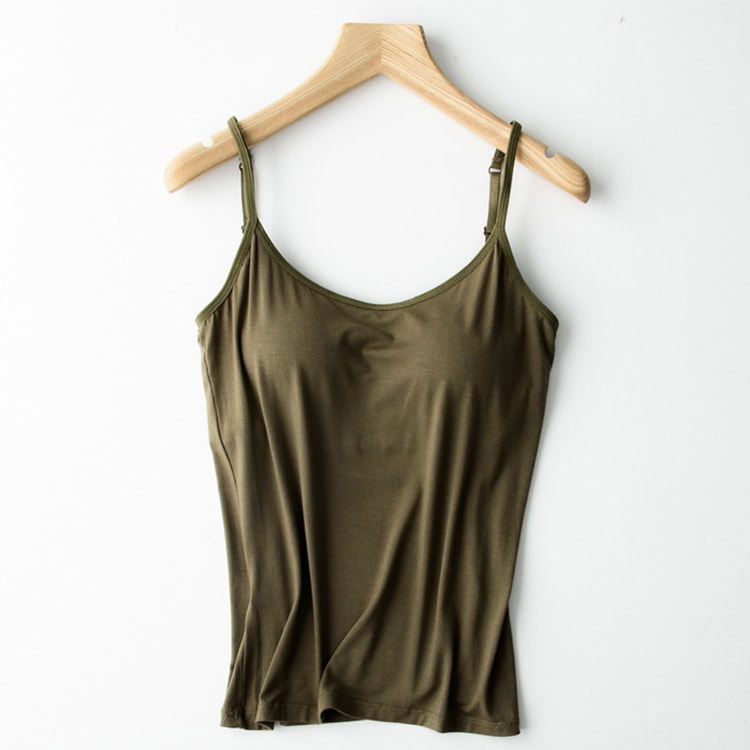 てろんと感 ノンワイヤー カップ付き インナー キャミソール