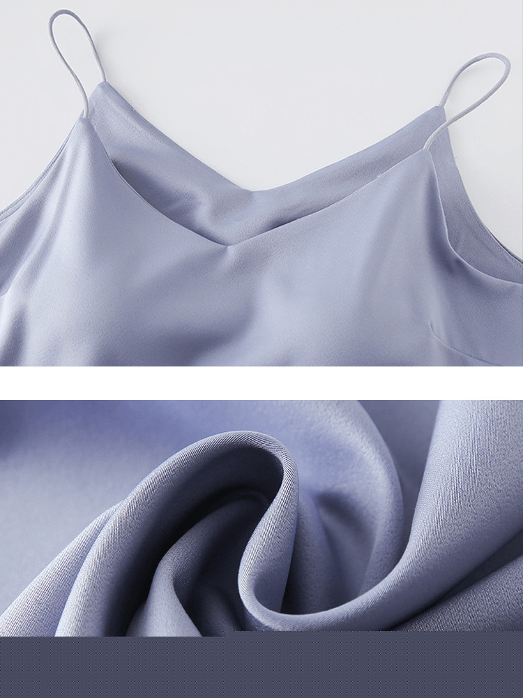 1枚で決まる。美シルエットのカップ付きキャミソール

