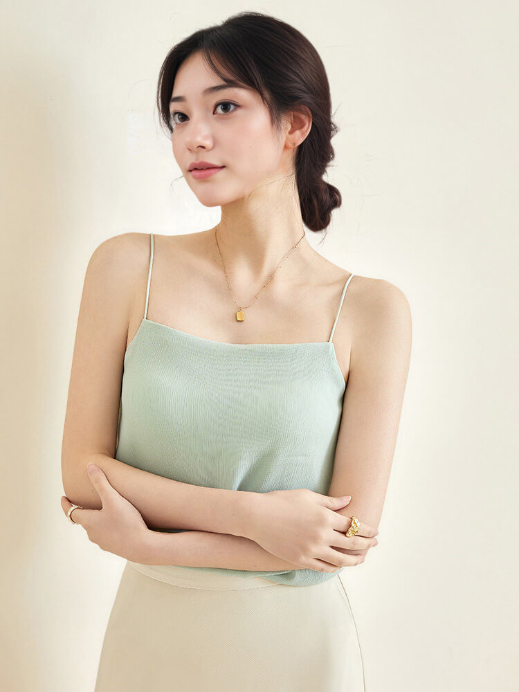 選べる3タイプ カップ付き キャミソール インナー トップス

