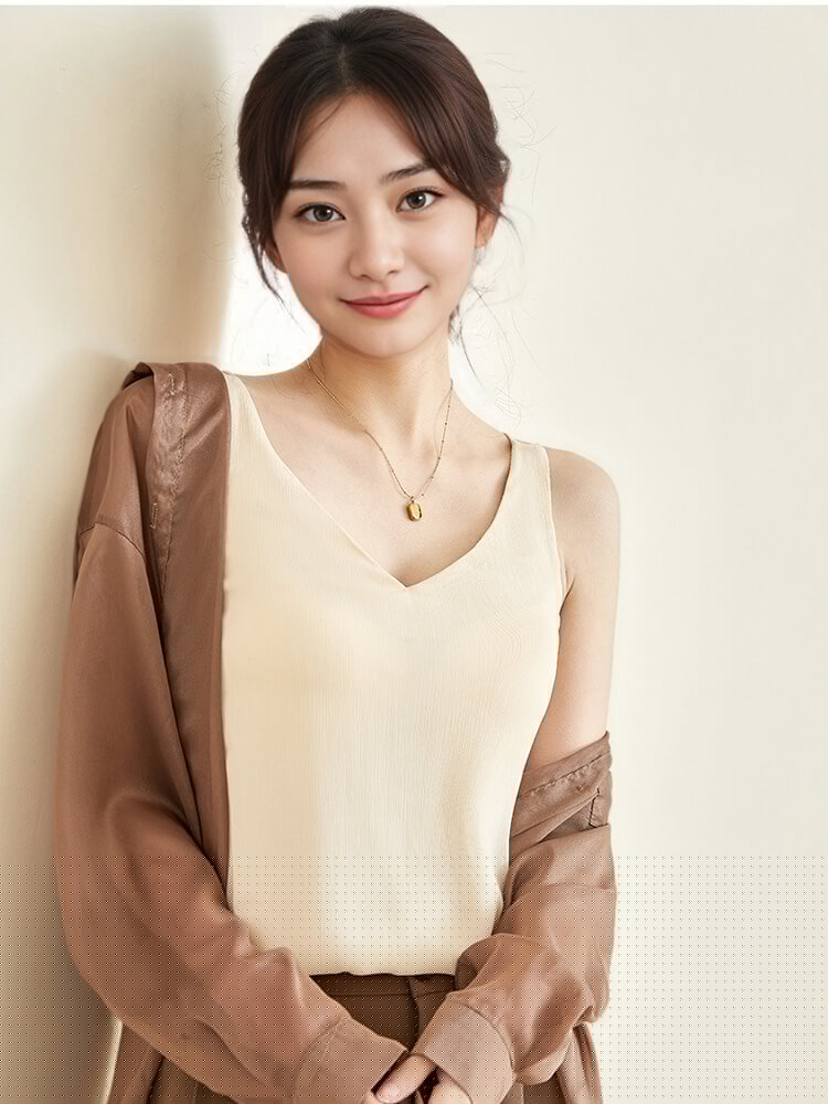 選べる3タイプ カップ付き キャミソール インナー トップス

