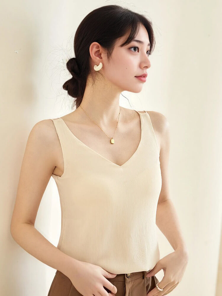 選べる3タイプ カップ付き キャミソール インナー トップス

