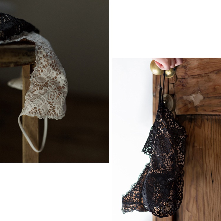 シースルー 総レース ブラレット