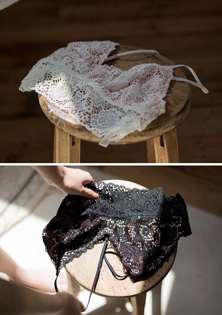 シースルー 総レース ブラレット