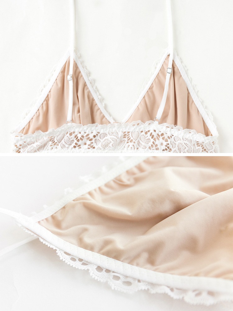 シースルー 総レース ブラレット