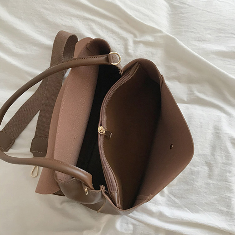 2WAY 大容量 おおきめ フラップ ショルダーバッグ