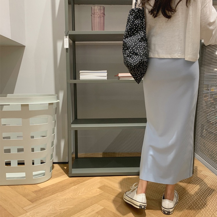 サイドスリット ストレッチ タイトスカート