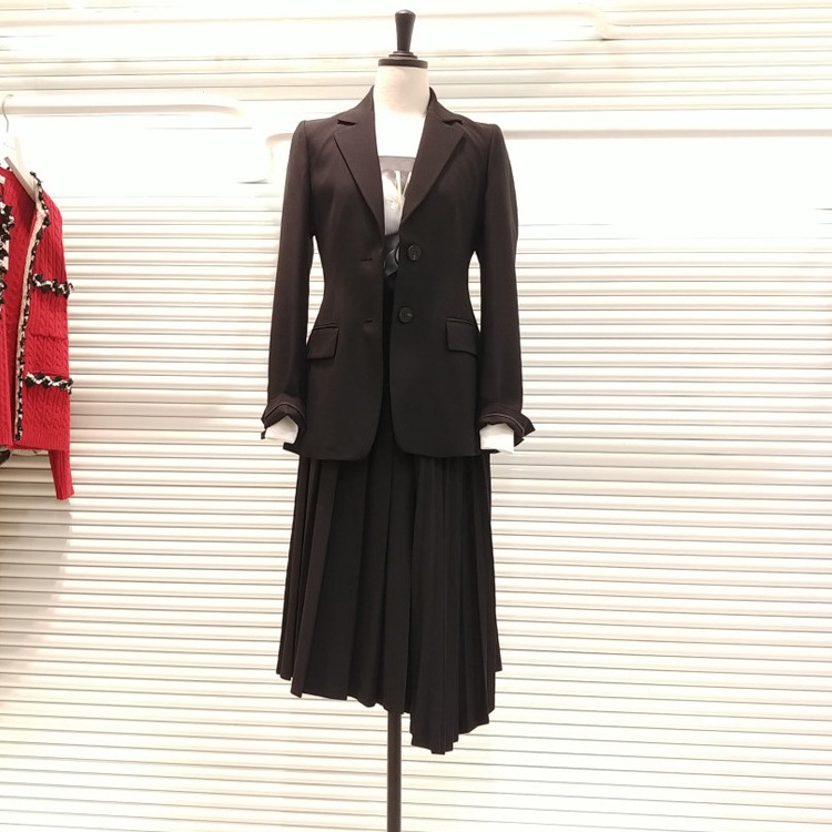 ベルト付き レディースジャケット