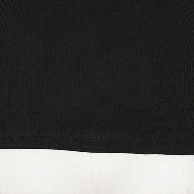 アシンメトリー リブ タンクトップ