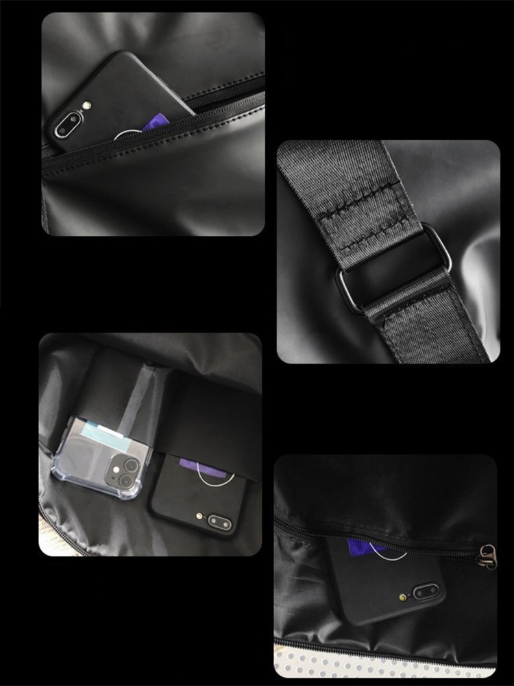 大きめ 大容量 クールサテン かっこいい 旅行バッグ