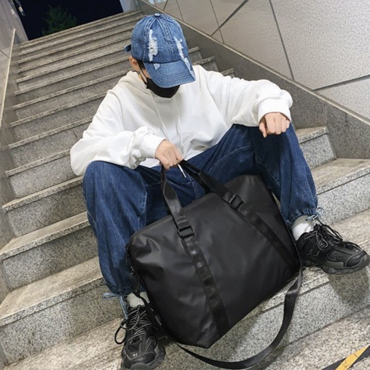 大きめ 大容量 クールサテン かっこいい 旅行バッグ