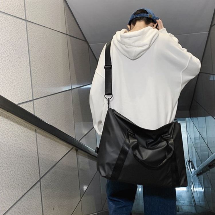 大きめ 大容量 クールサテン かっこいい 旅行バッグ