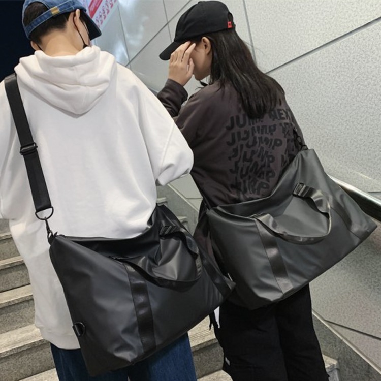 大きめ 大容量 クールサテン かっこいい 旅行バッグ