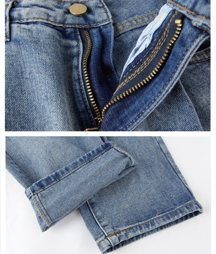 ボーイッシュスタイル ハイウエスト×ギャザー デニム パンツ