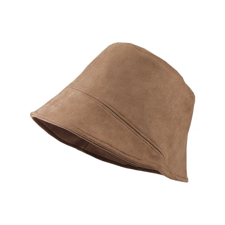 スエード バケットハット