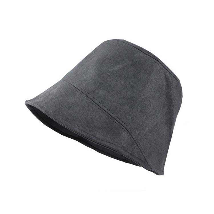 スエード バケットハット