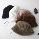 もこもこフェイクファー バケットハット