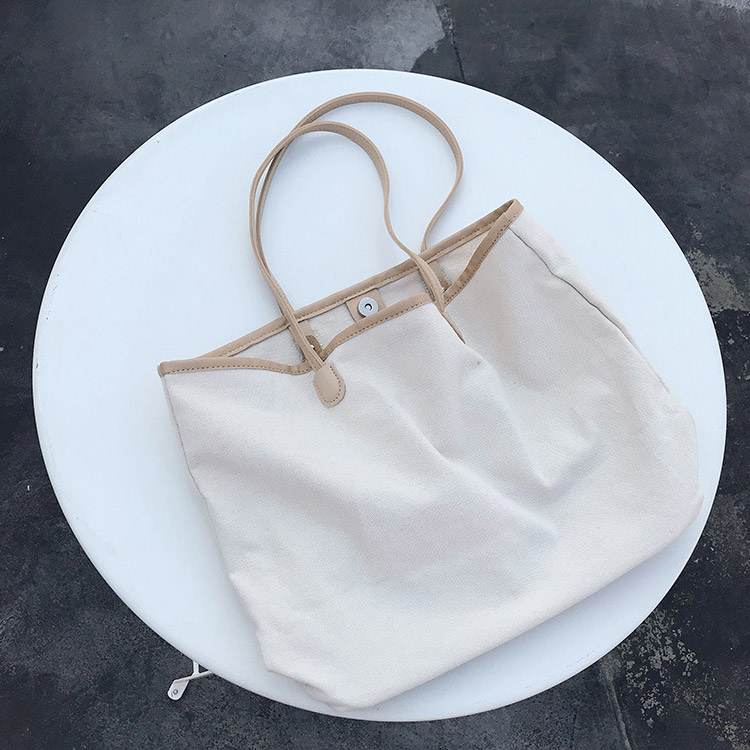 大容量 斜め掛け 帆布 ショルダーバッグ