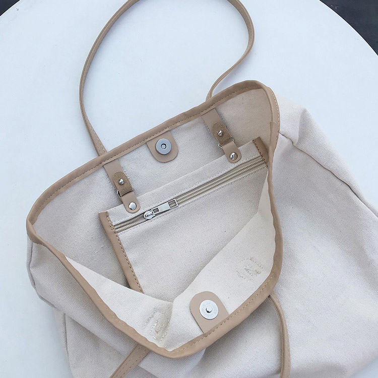 大容量 斜め掛け 帆布 ショルダーバッグ