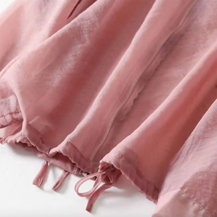 シースルー MA-1 ジャケット アウター