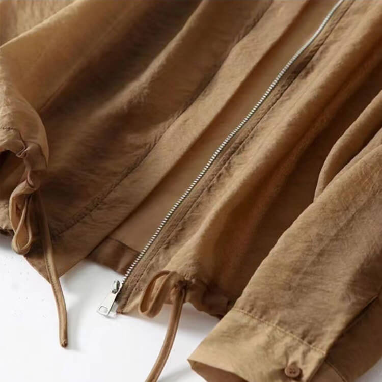 シースルー MA-1 ジャケット アウター