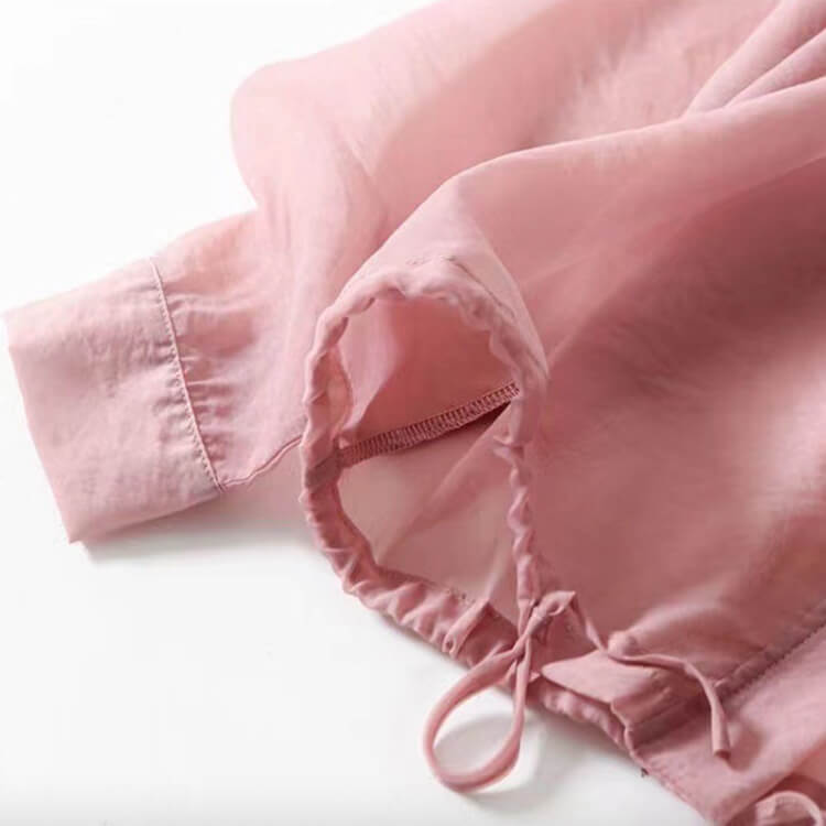 シースルー MA-1 ジャケット アウター