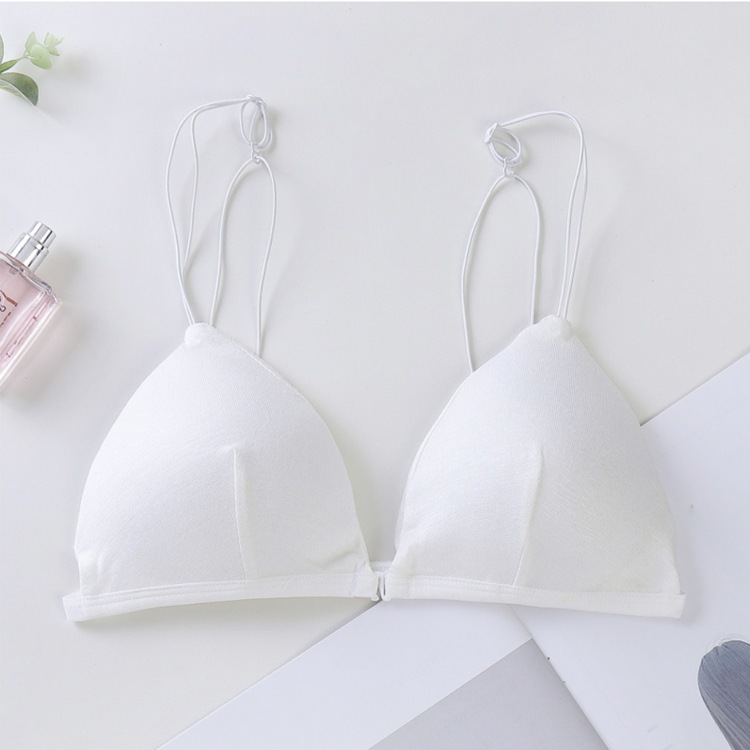 フロントホック 三角 見せブラ